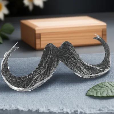 Easy Cosplay Prop - Realistyczna, sztuczna broda i wąsy, idealne