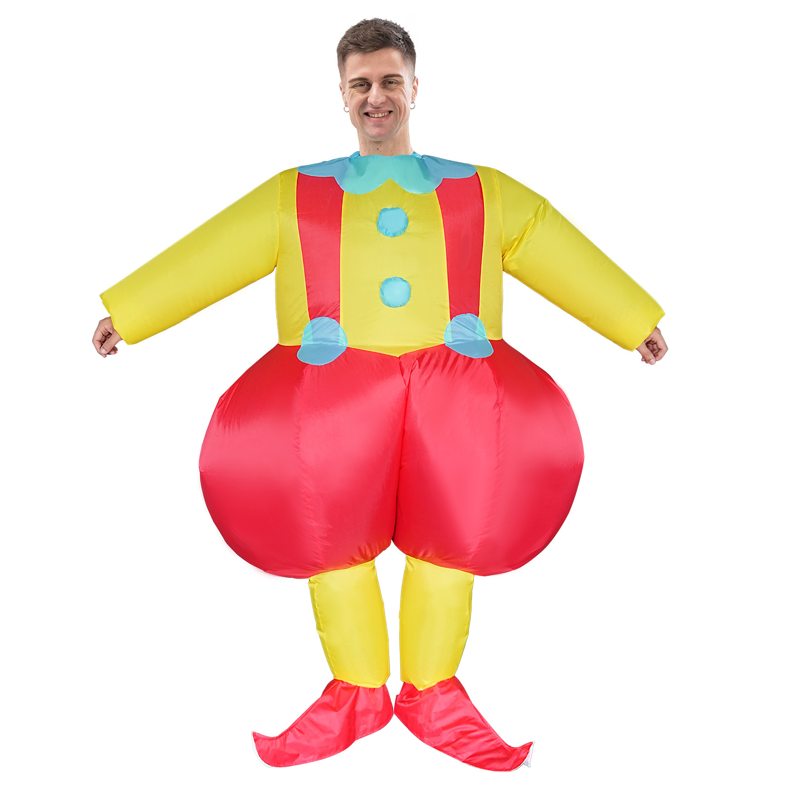 Cosplay Prop - Duży, nadmuchiwany kostium klauna, idealny na