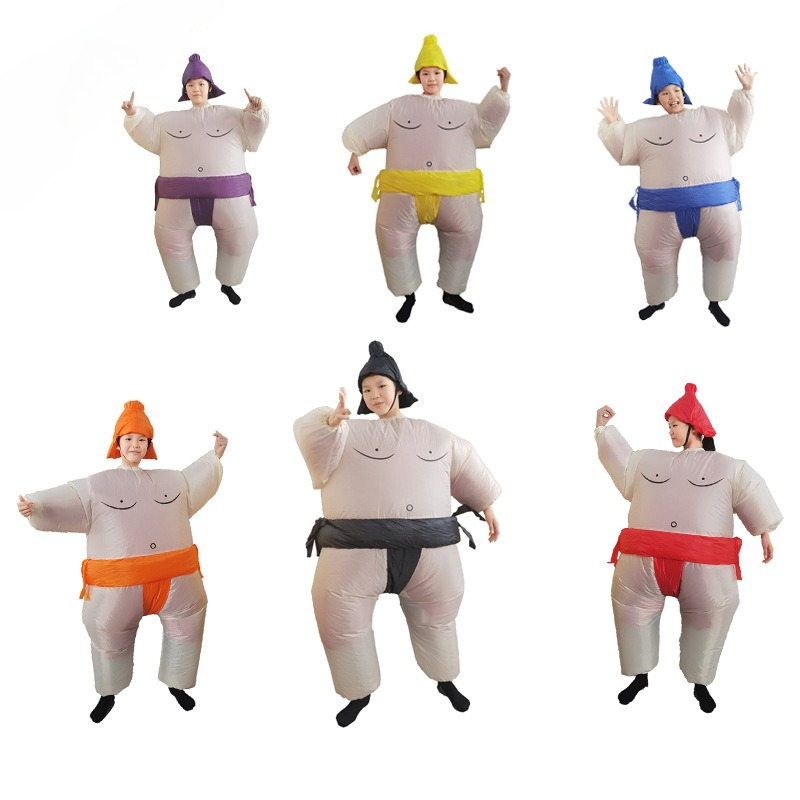 Cosplay Prop - Nadmuchiwany kostium sumo dla grubego człowieka,