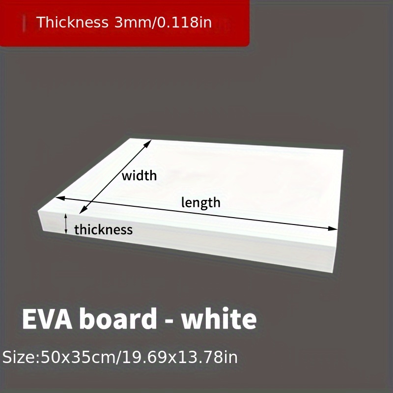 Płyta z pianki EVA 14x19 cali, – Cosplay Prop Foam Board recenzja i cena